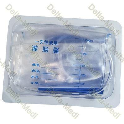 Sterile Medical Disposable Surgical Kits PVC Enema Washing Bag Kit